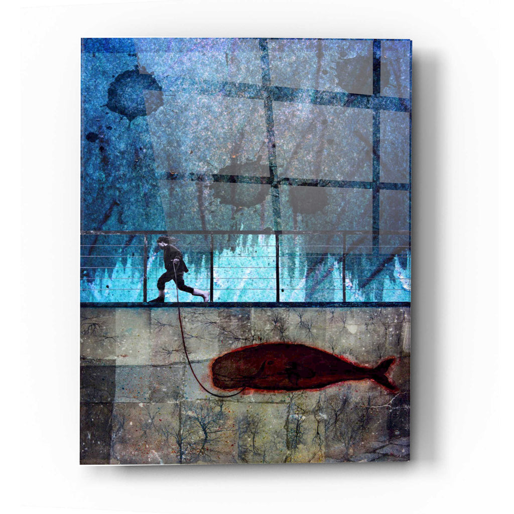 Epic Art 'IMAGINARY FRIEND' by DB Waterman, Acrylic Glass Wall Art