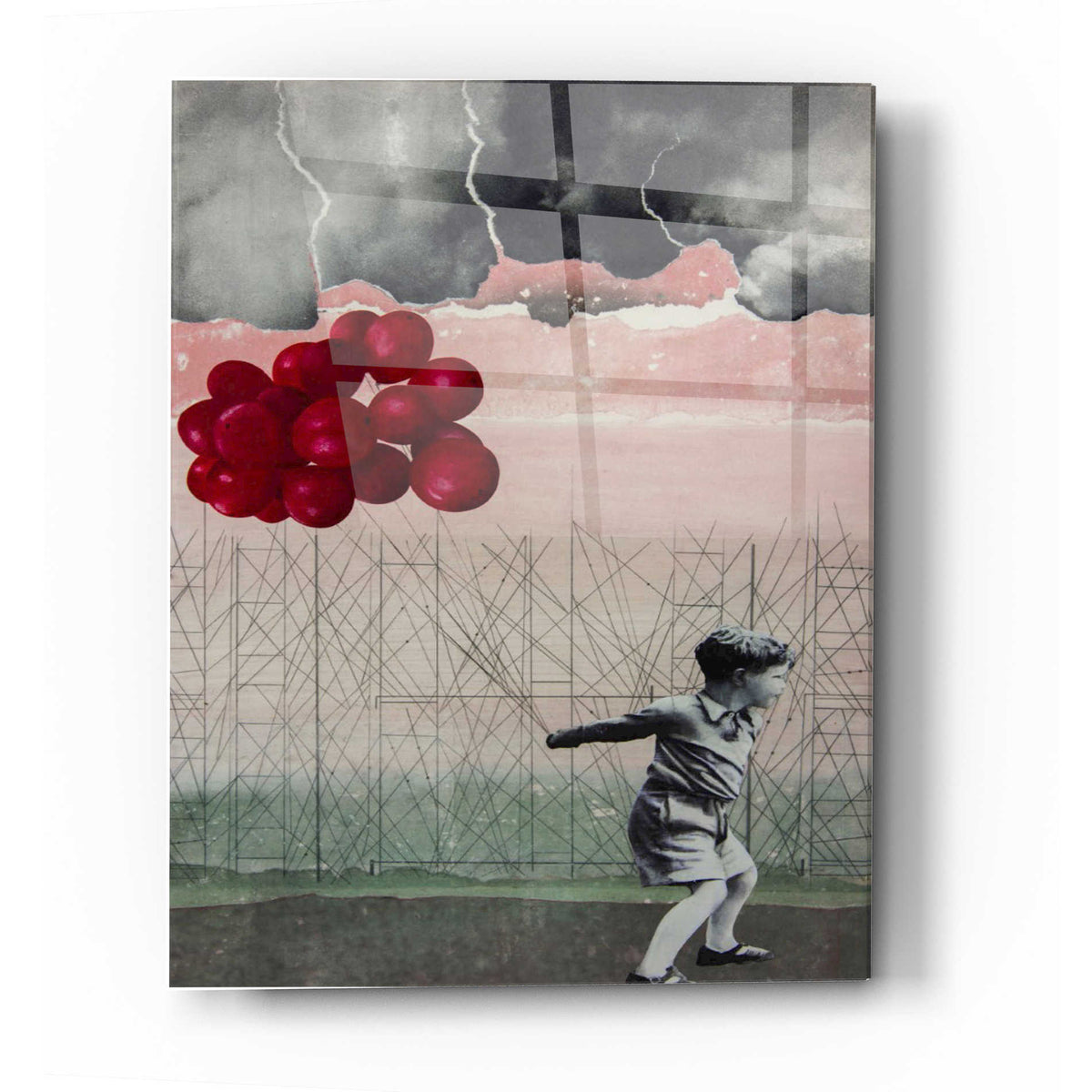 Epic Art 'LUCKY DAY' by DB Waterman, Acrylic Glass Wall Art