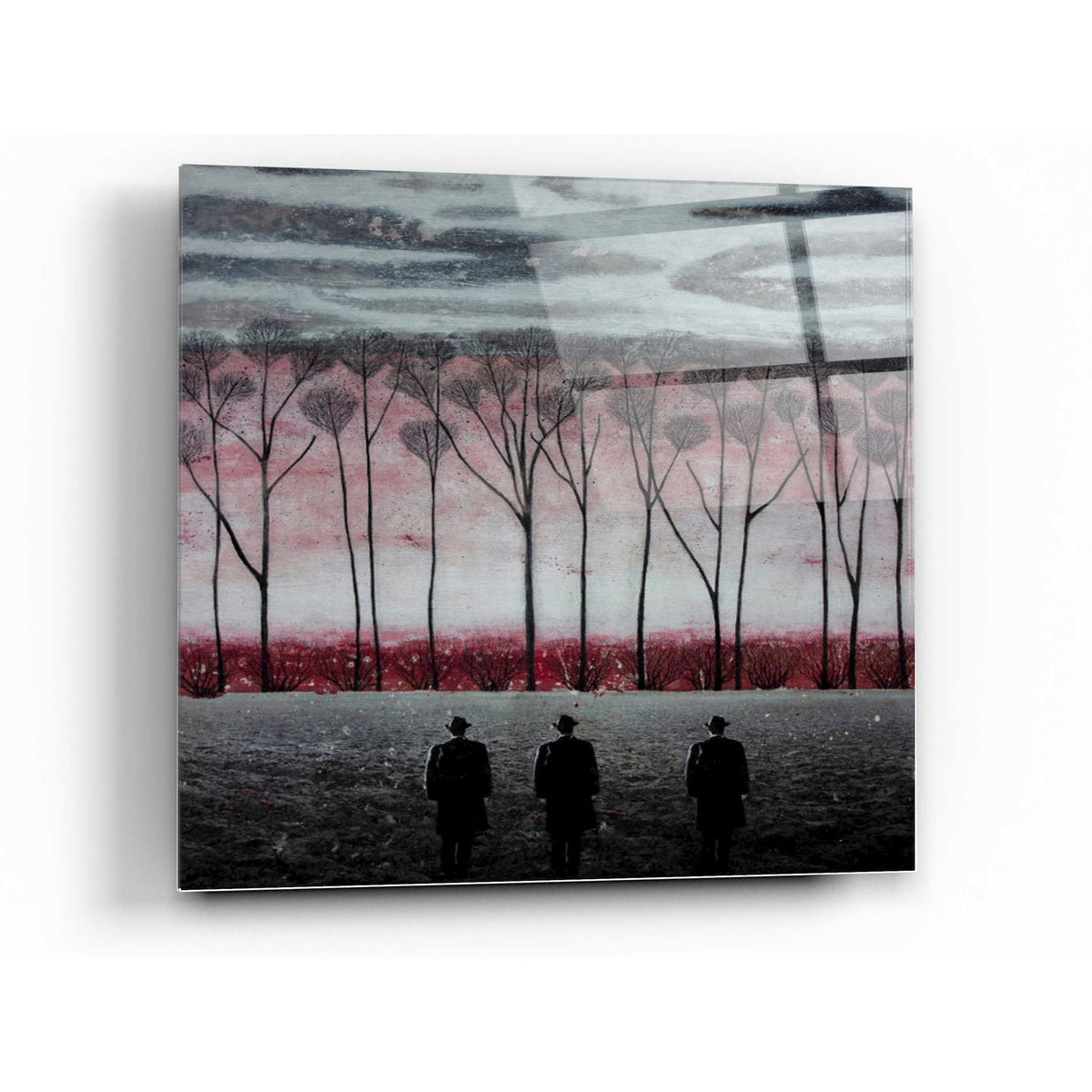 Epic Art 'SILENT SUITS' by DB Waterman, Acrylic Glass Wall Art
