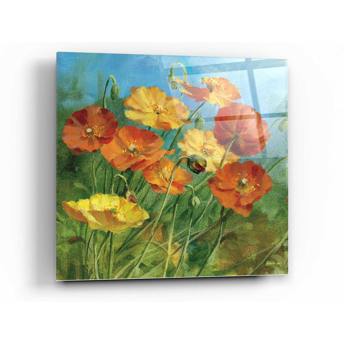 Epic Art 'Summer Field IV' by Danhui Nai, Acrylic Glass Wall Art