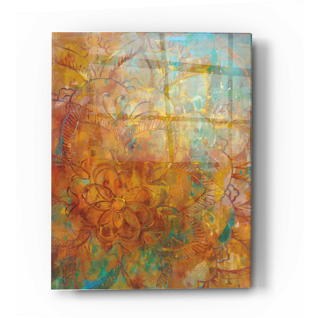 Epic Art 'Bohemian Abstract Bright' by Danhui Nai, Acrylic Glass Wall Art