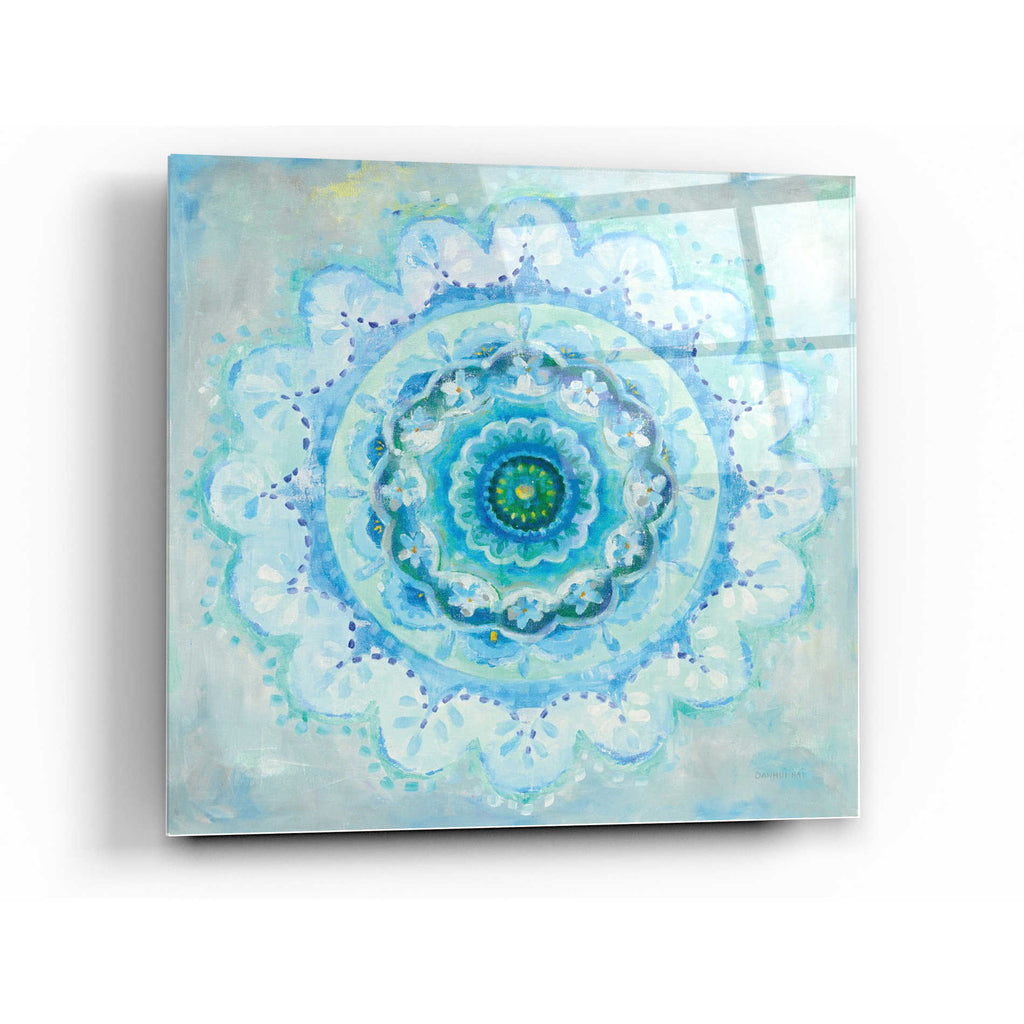 Epic Art 'Coastal Mandala' by Danhui Nai, Acrylic Glass Wall Art