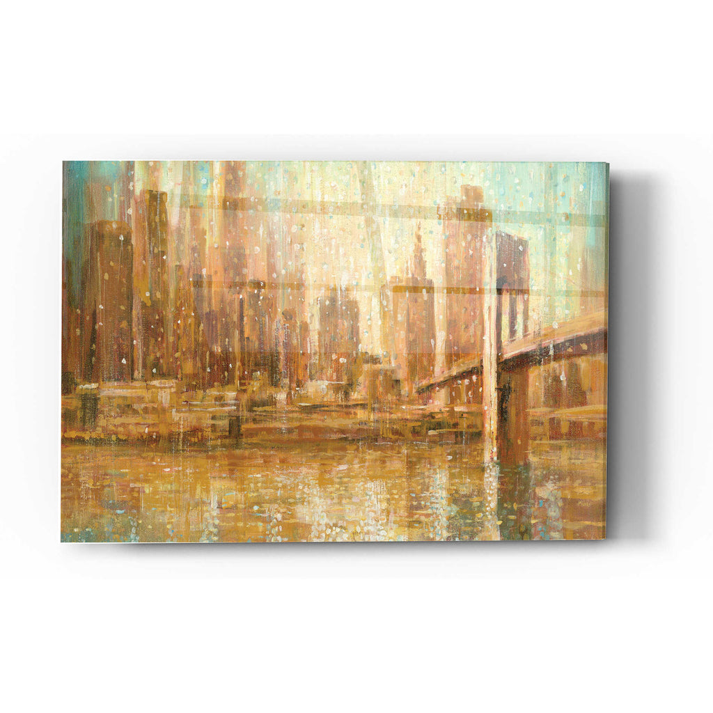 Epic Art 'Champagne City' by Danhui Nai, Acrylic Glass Wall Art
