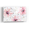 Epic Art 'Simply Pink I' by Daphne Brissonet, Acrylic Glass Wall Art