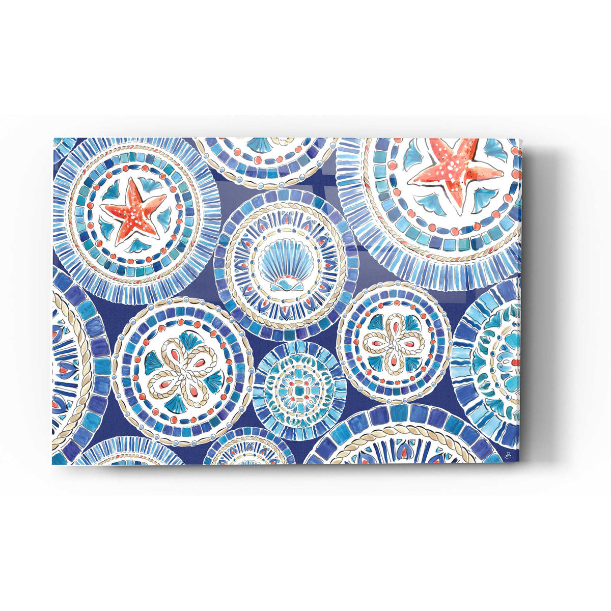 Epic Art 'Maritime XV' by Daphne Brissonet, Acrylic Glass Wall Art