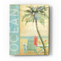 Epic Art 'Ocean Beach II' by Daphne Brissonet, Acrylic Glass Wall Art