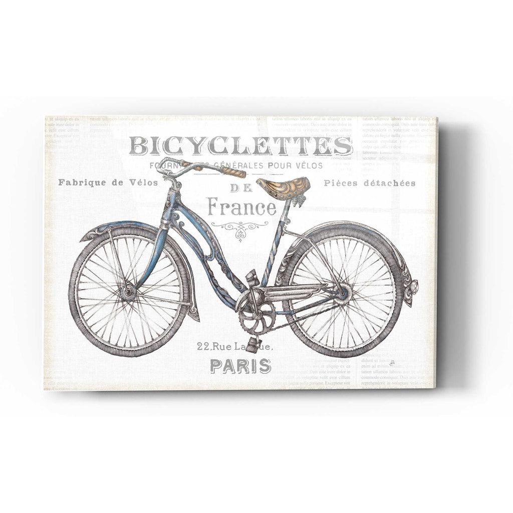Epic Art 'Bicycles II' by Daphne Brissonet, Acrylic Glass Wall Art