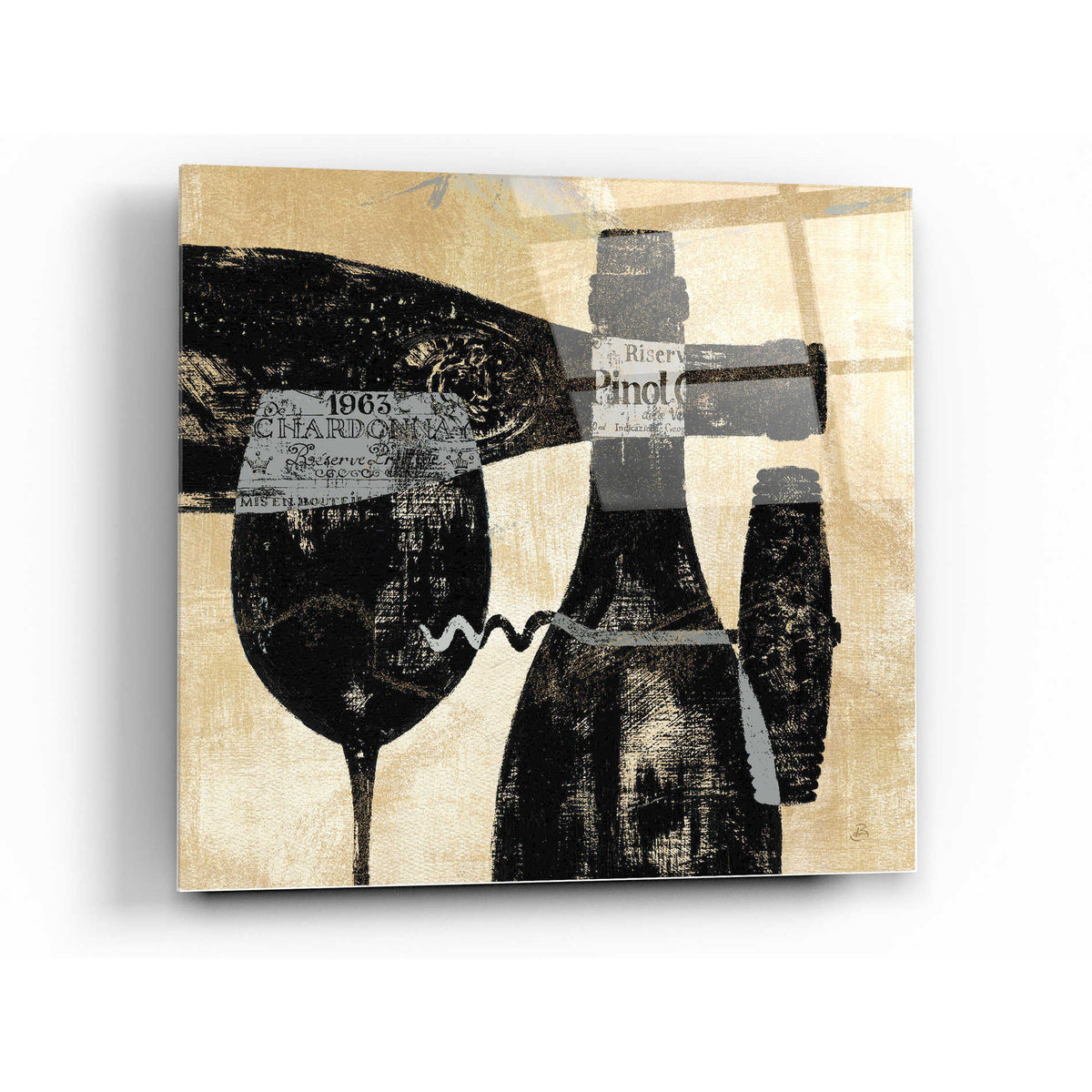 Epic Art 'Wine Selection I' by Daphne Brissonet, Acrylic Glass Wall Art