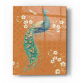 Epic Art 'Ornate Peacock IX Spice' by Daphne Brissonet, Acrylic Glass Wall Art