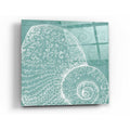 Epic Art 'Aqua Treasure IV' by Daphne Brissonet, Acrylic Glass Wall Art