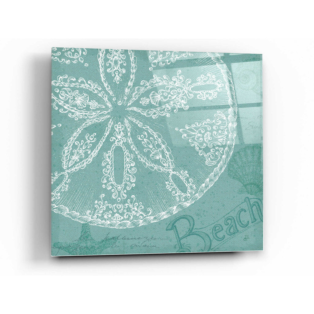 Epic Art 'Aqua Treasure II' by Daphne Brissonet, Acrylic Glass Wall Art