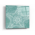 Epic Art 'Aqua Treasure I' by Daphne Brissonet, Acrylic Glass Wall Art