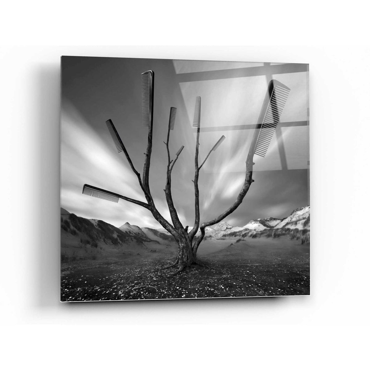 Epic Art 'Dandruff Tree' by Dariusz Klimczak, Acrylic Glass Wall Art