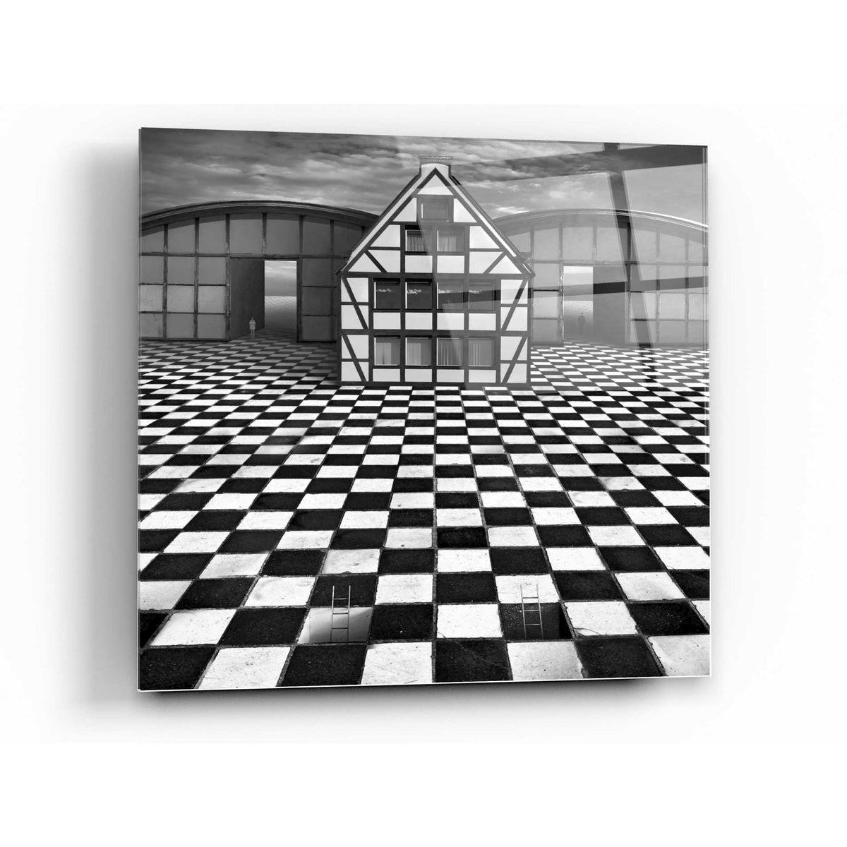 Epic Art 'Kwadrart' by Dariusz Klimczak, Acrylic Glass Wall Art