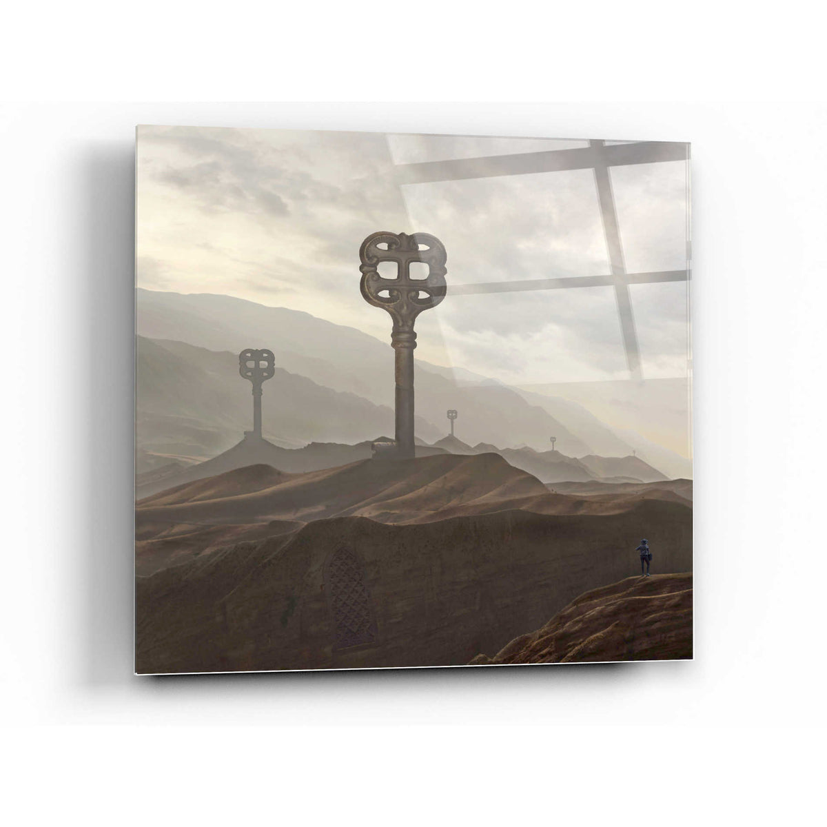 Epic Art 'Land of Keys' by Dariusz Klimczak, Acrylic Glass Wall Art
