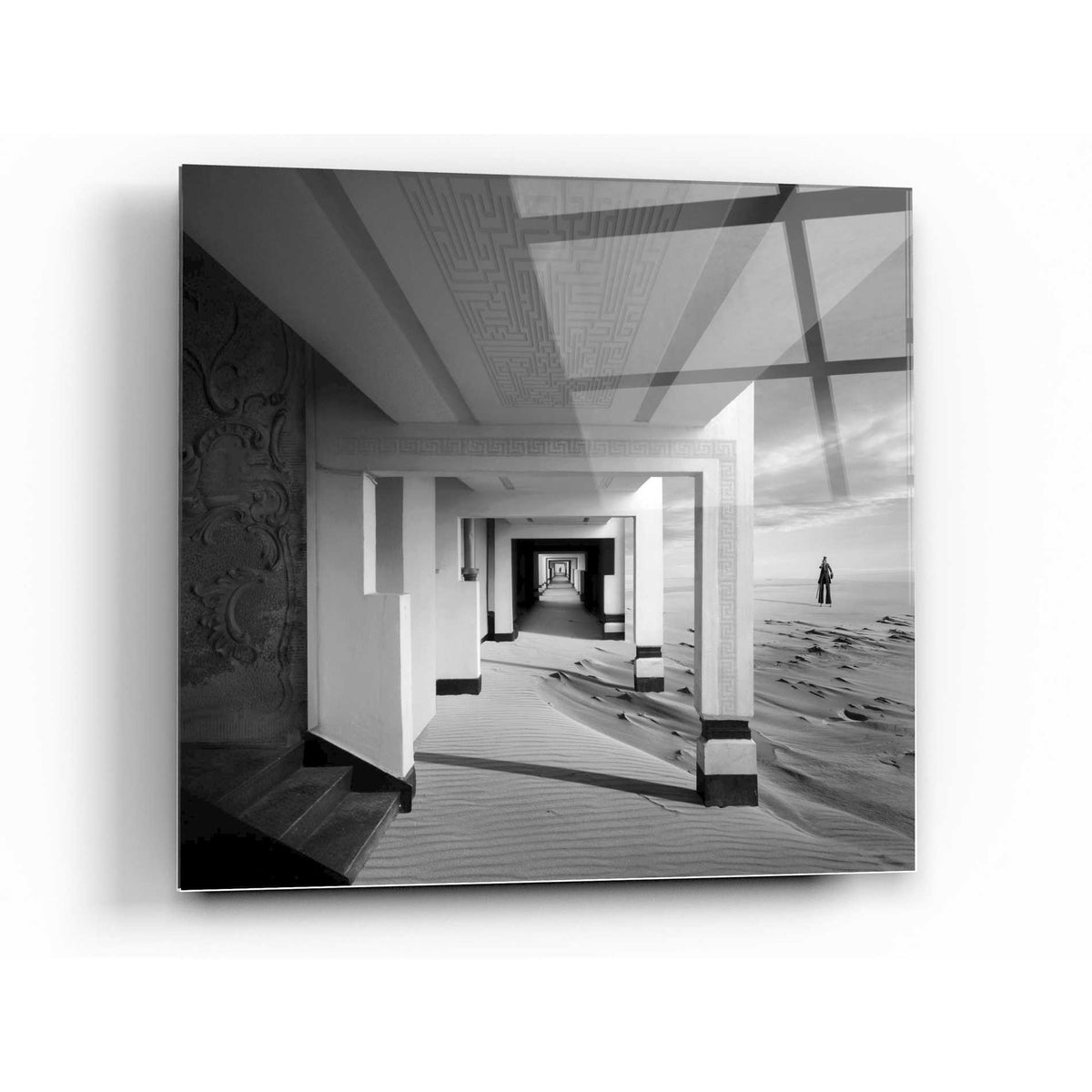 Epic Art 'Tunnel' by Dariusz Klimczak, Acrylic Glass Wall Art