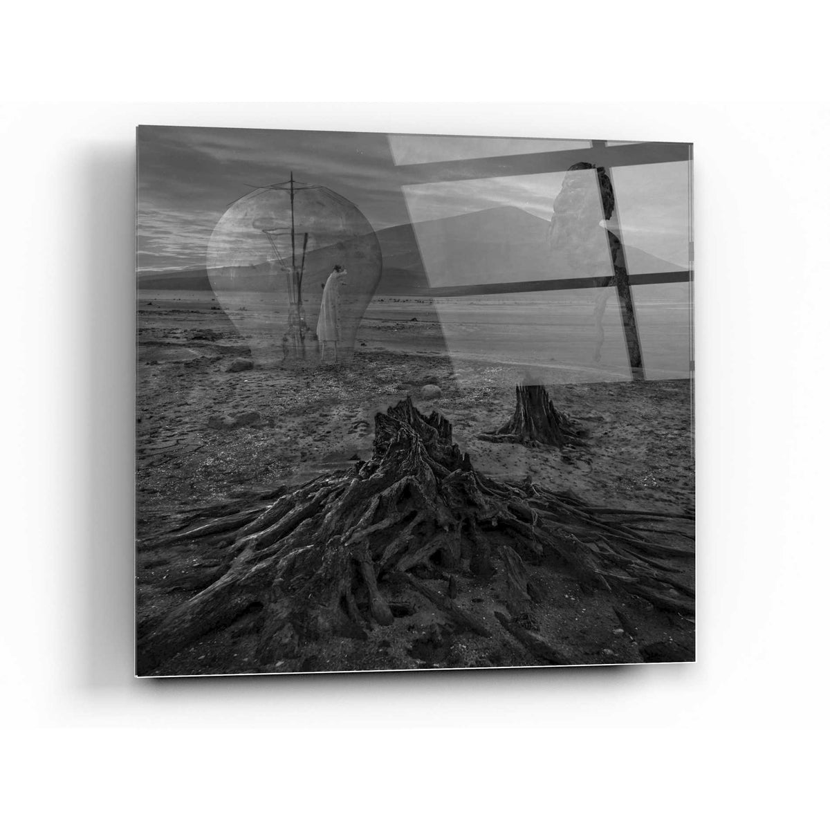 Epic Art 'Meeting With Faun' by Dariusz Klimczak, Acrylic Glass Wall Art