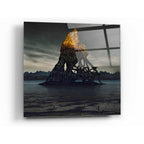 Epic Art 'Temple of Light' by Dariusz Klimczak, Acrylic Glass Wall Art