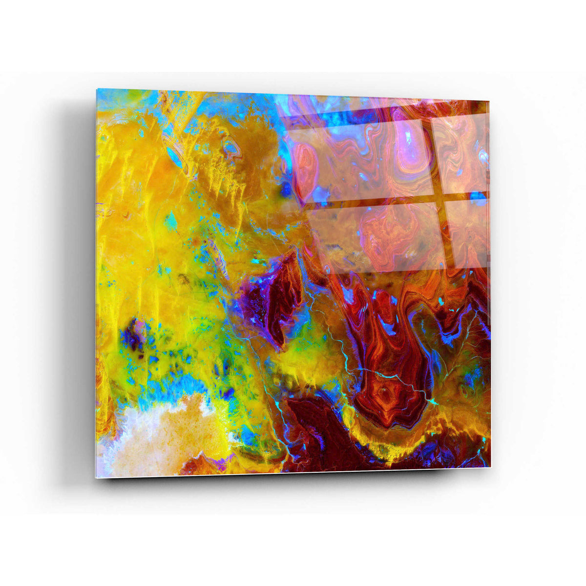 Epic Art 'Earth As Art: Land of Terror' Acrylic Glass Wall Art