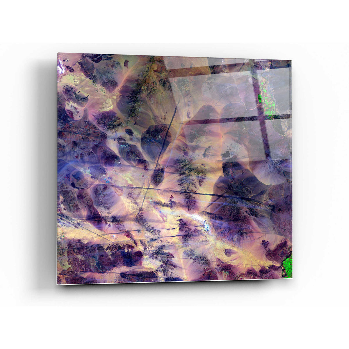 Epic Art 'Earth As Art: Contrails' Acrylic Glass Wall Art