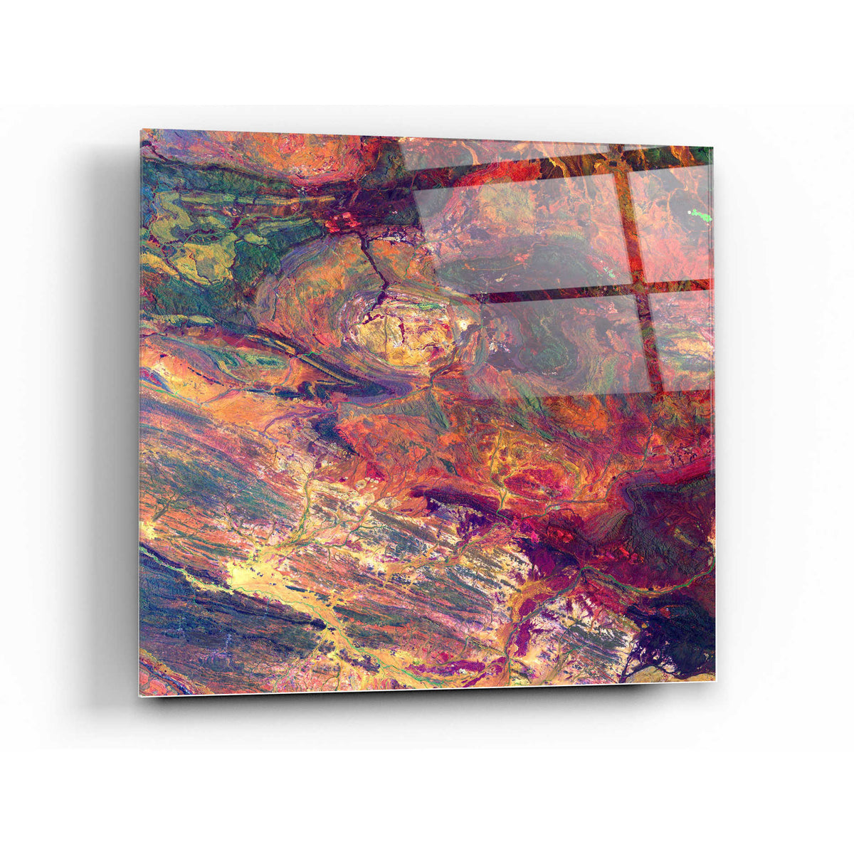 Epic Art 'Earth As Art: Australian Iron' Acrylic Glass Wall Art