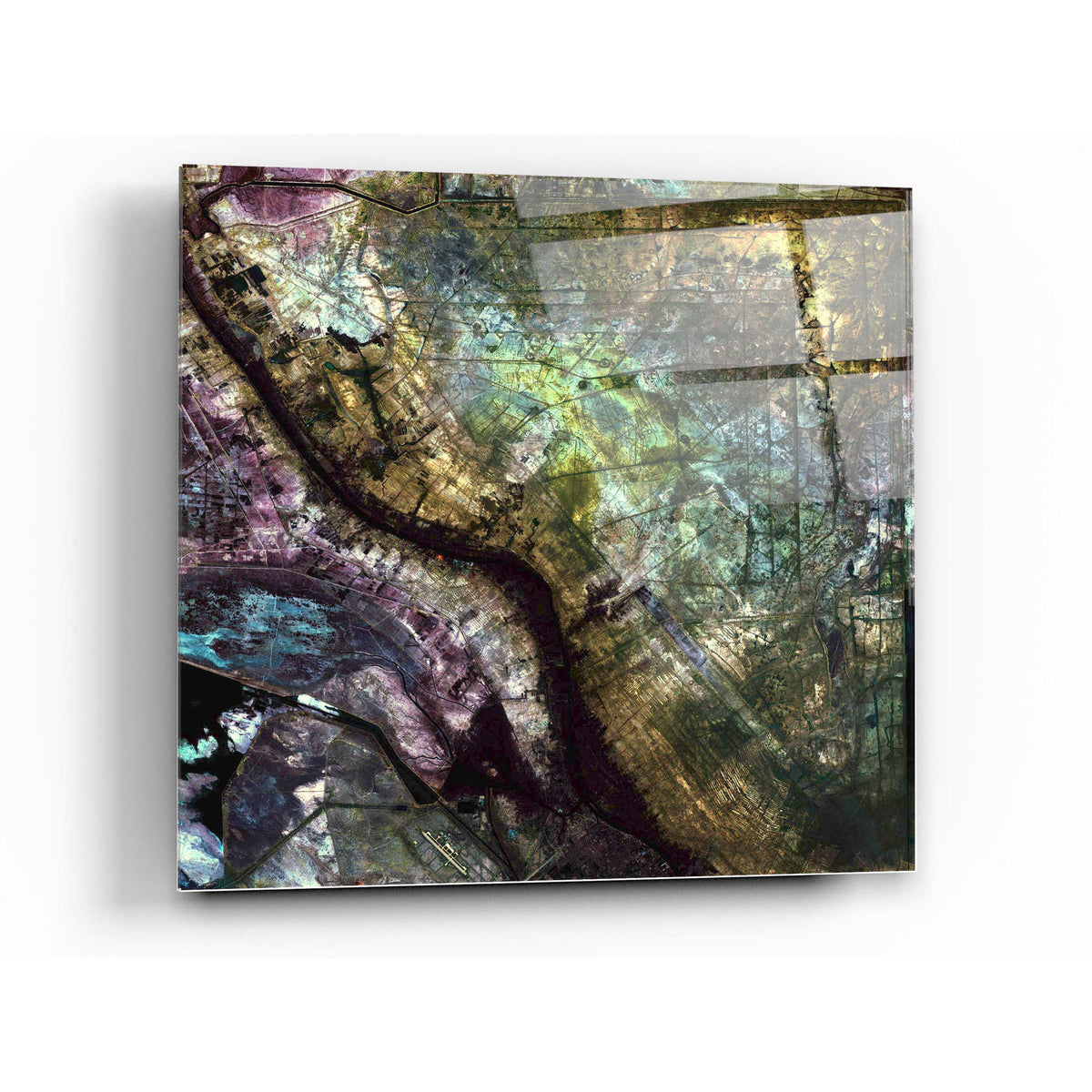 Epic Art 'Earth As Art: Iraqi Emplacement' Acrylic Glass Wall Art