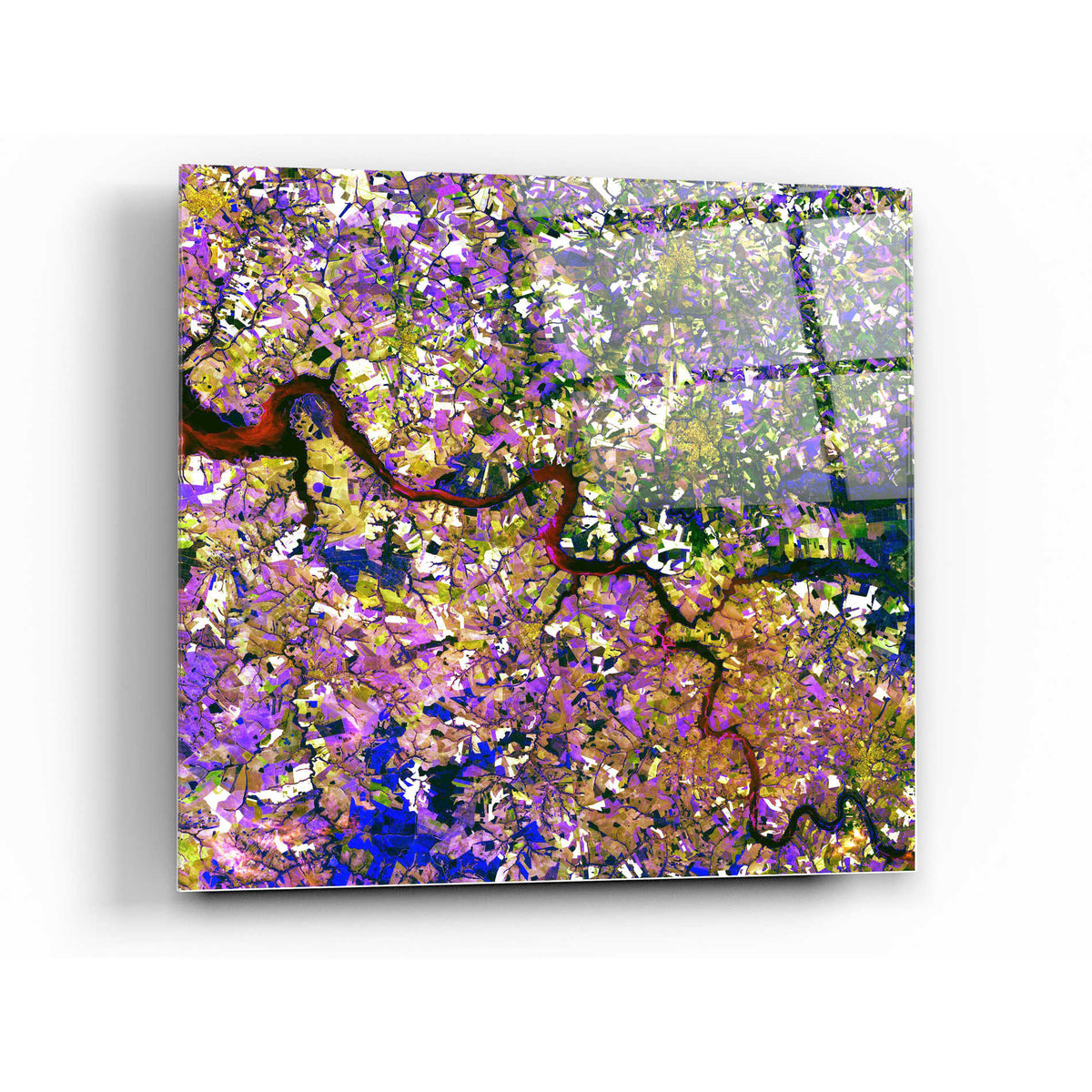 Epic Art 'Earth As Art: Tessera Mosaic' Acrylic Glass Wall Art