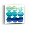 Epic Art 'Summer Dots III' by Elyse DeNeige, Acrylic Glass Wall Art