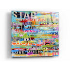 Epic Art 'Metro Mix 33 I' by Erin Ashley Acrylic Glass Wall Art