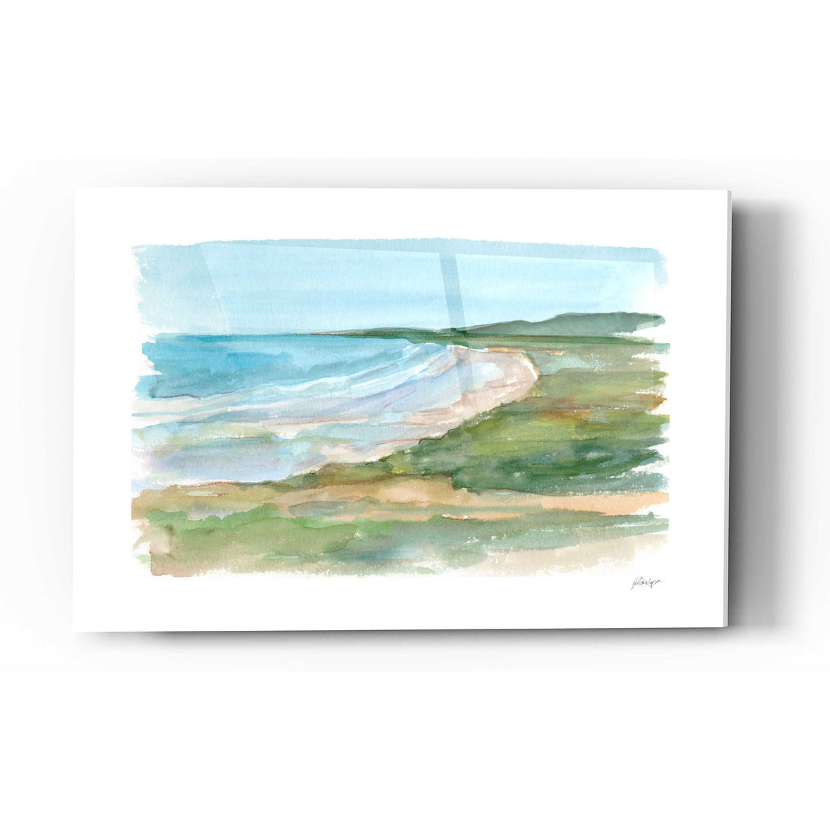 Epic Art 'Impressionist View VI' by Ethan Harper Acrylic Glass Wall Art