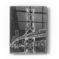 Epic Art 'Suspension Bridge Blueprint I' by Ethan Harper Acrylic Glass Wall Art