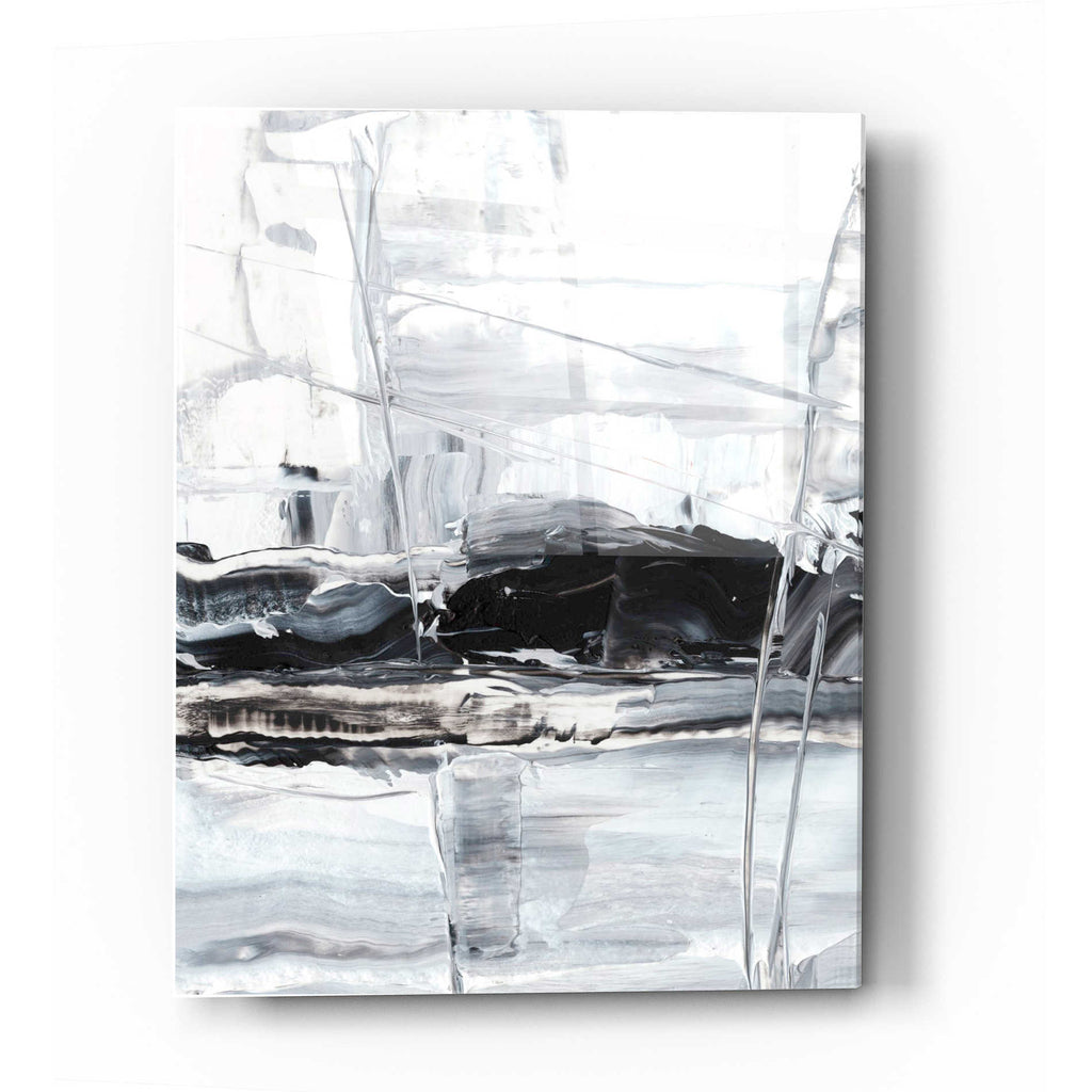 Epic Art 'Winter Lightning II' by Ethan Harper Acrylic Glass Wall Art