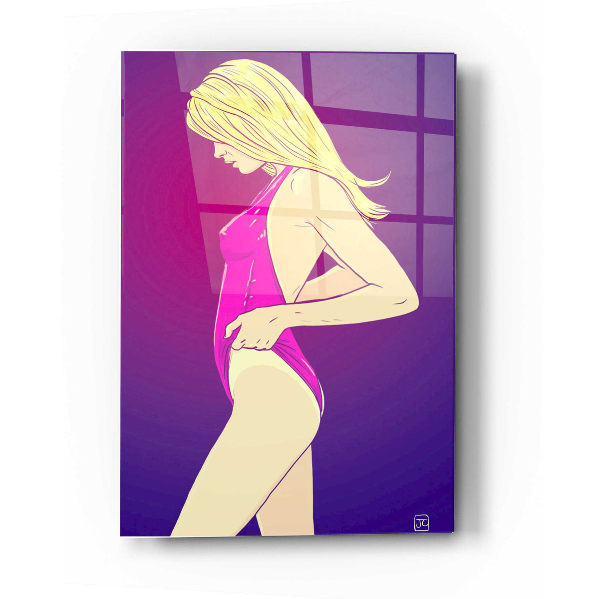 Epic Art "Tan 2" by Giuseppe Cristiano, Acrylic Glass Wall Art