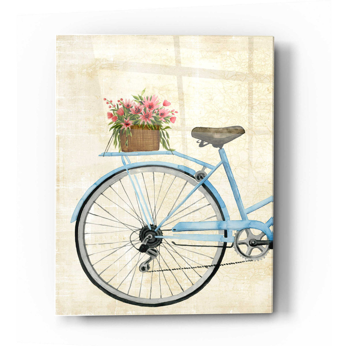Epic Art 'Courier Fleur I' by Grace Popp Acrylic Glass Wall Art