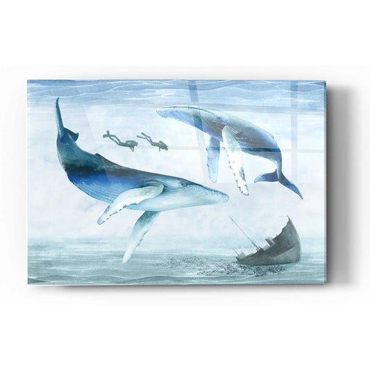 Epic Art 'Ocean Adventure Collection A' by Grace Popp Acrylic Glass Wall Art