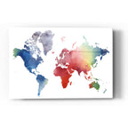 Epic Art 'Rainbow World' by Grace Popp Acrylic Glass Wall Art