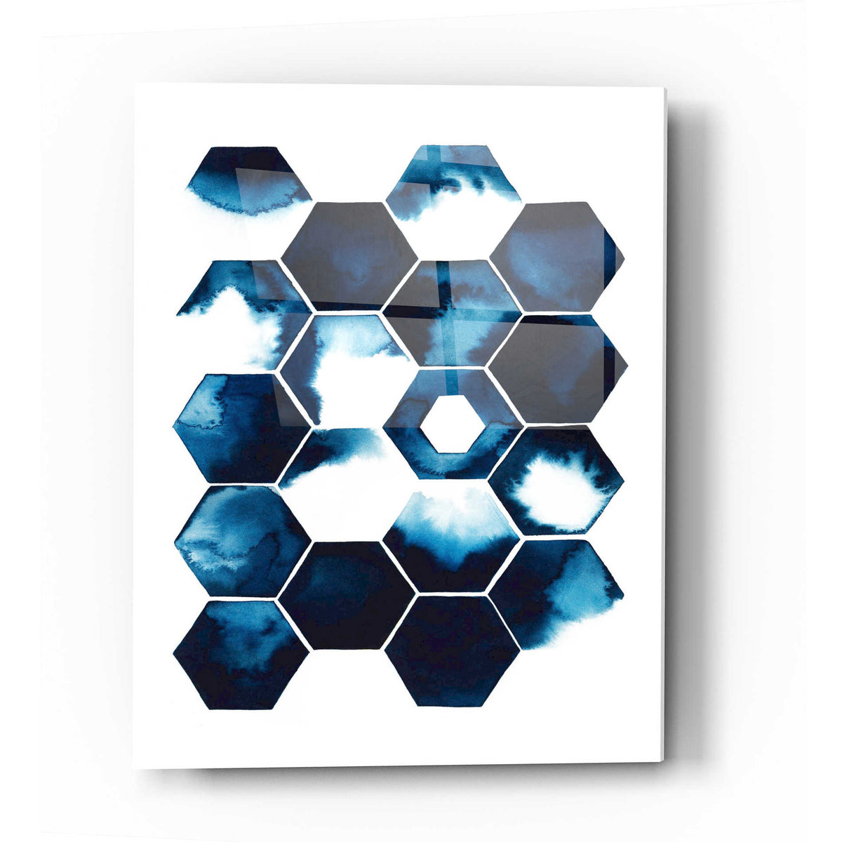 Epic Art 'Stormy Geometry I' by Grace Popp Acrylic Glass Wall Art