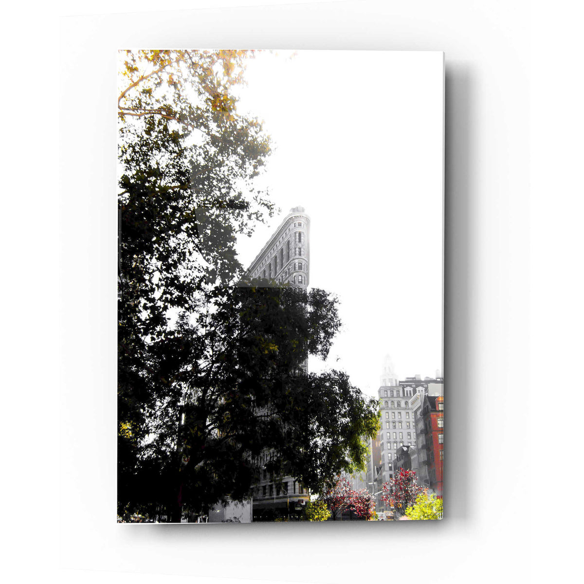 Epic Art 'Flatiron Autumn' by Nicklas Gustafsson, Acrylic Glass Wall Art