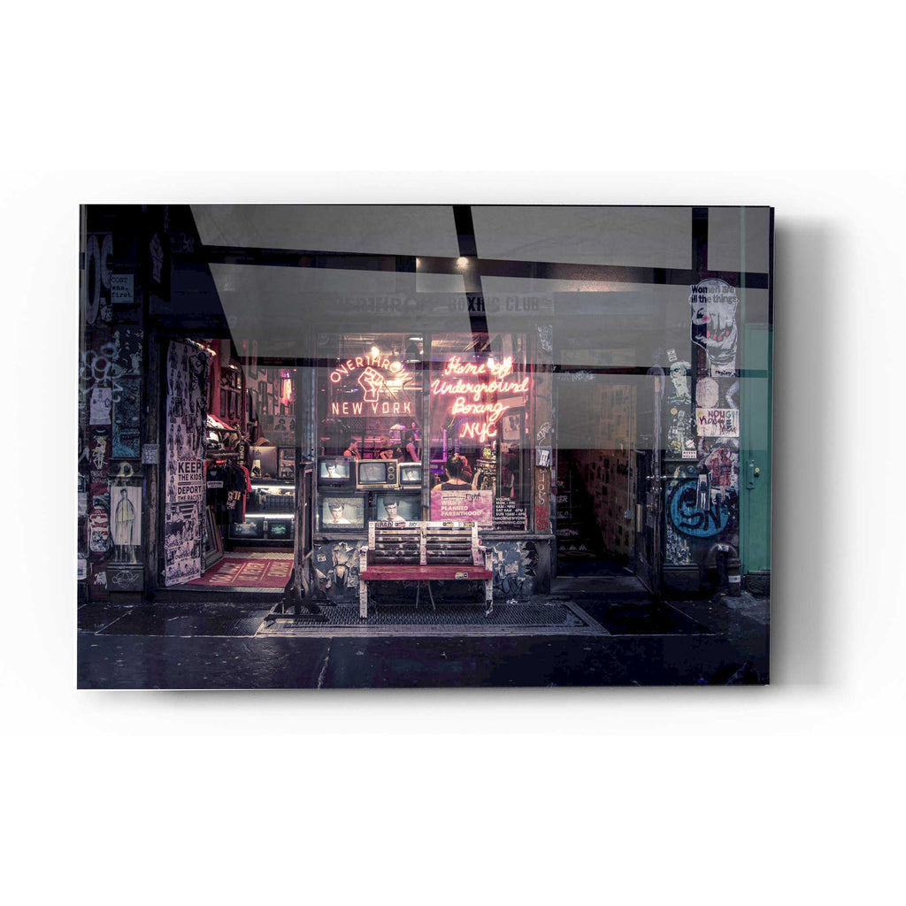 Epic Art 'Underground Boxing Club NYC' by Nicklas Gustafsson, Acrylic Glass Wall Art