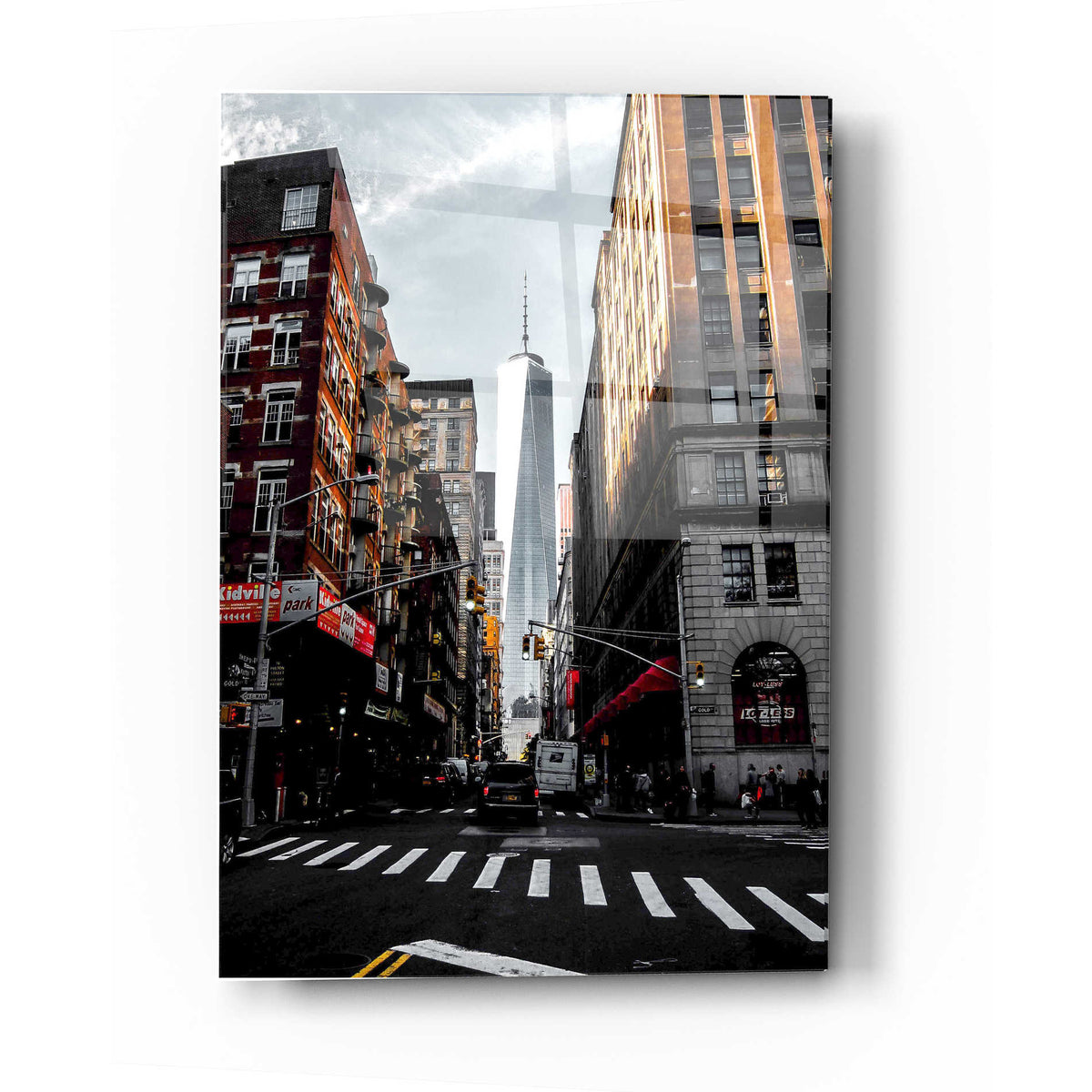 Epic Art 'Lower Manhattan' by Nicklas Gustafsson, Acrylic Glass Wall Art