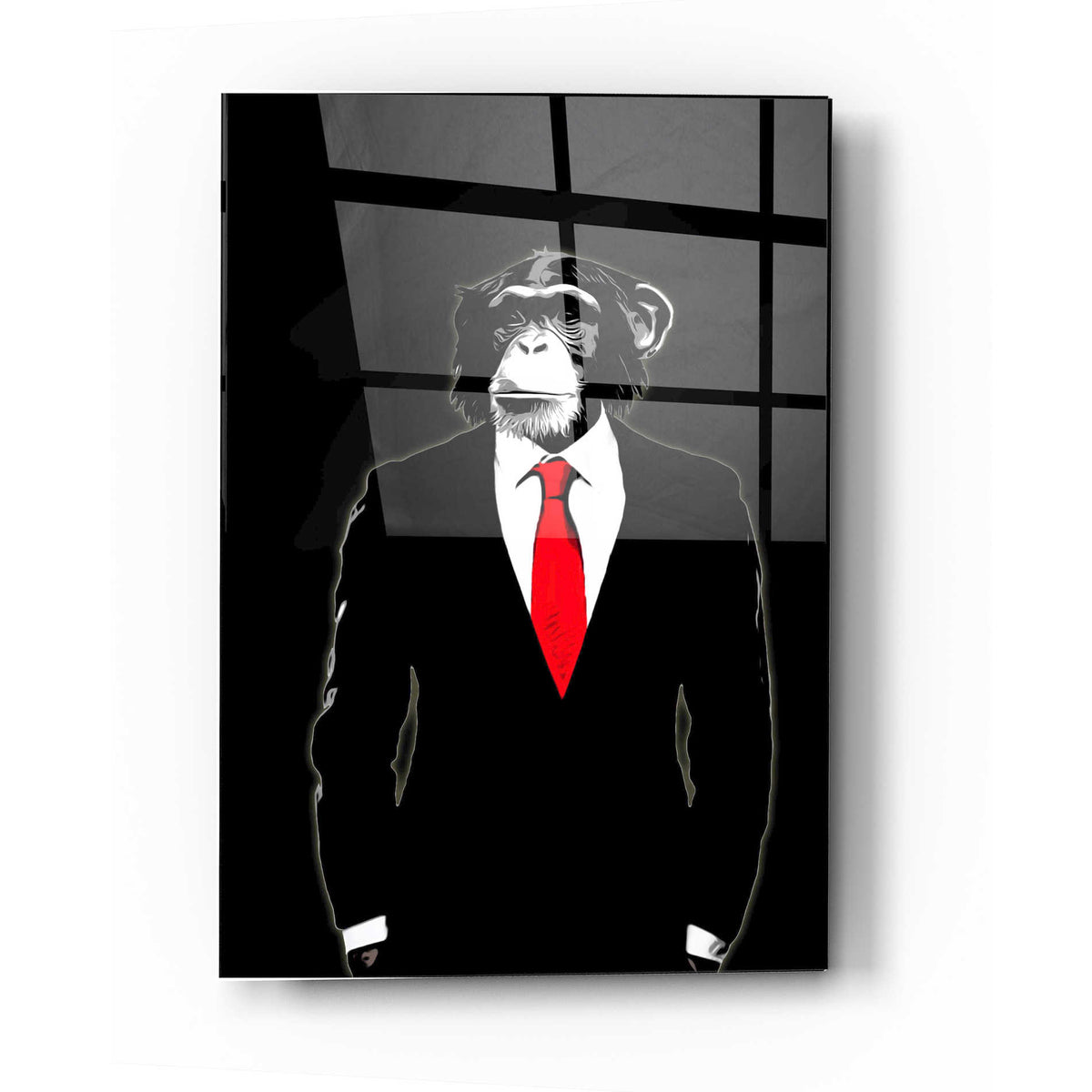 Epic Art 'Domesticated Monkey' by Nicklas Gustafsson, Acrylic Glass Wall Art