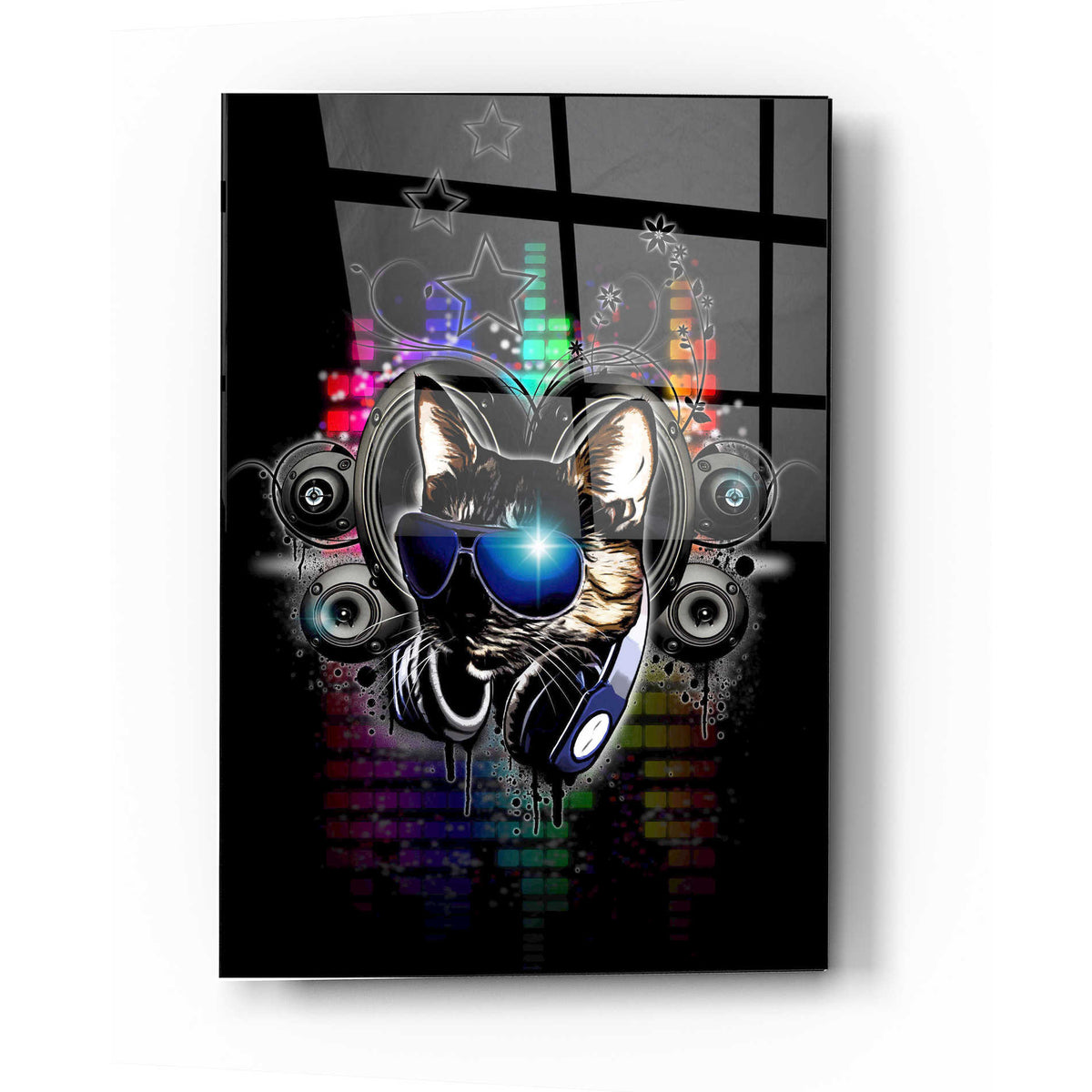 Epic Art 'Drop The Bass' by Nicklas Gustafsson, Acrylic Glass Wall Art
