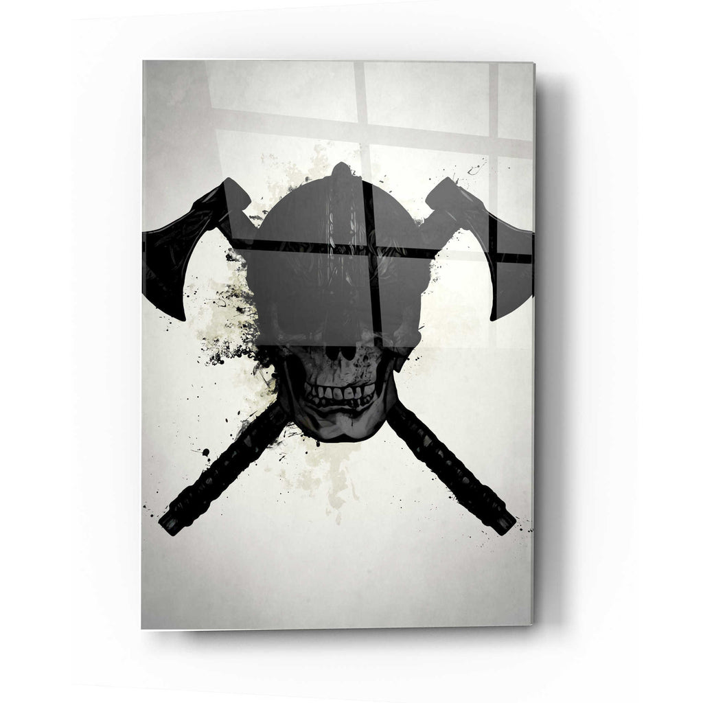 Epic Art 'Viking Skull' by Nicklas Gustafsson, Acrylic Glass Wall Art