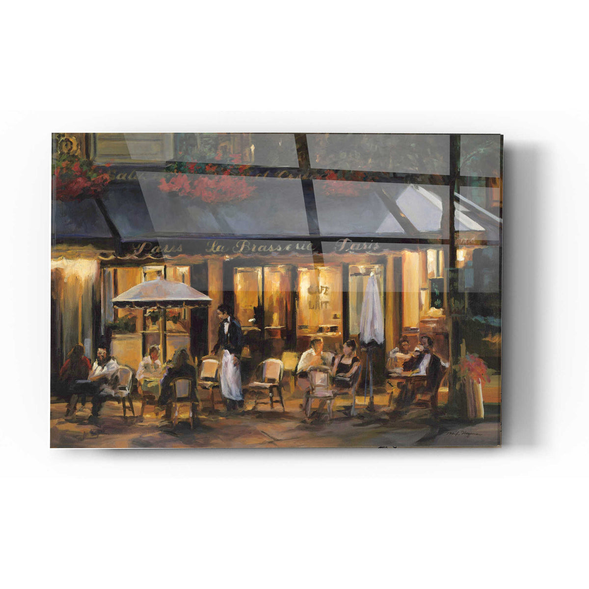 Epic Art 'La Brasserie' by Marilyn Hageman, Acrylic Glass Wall Art