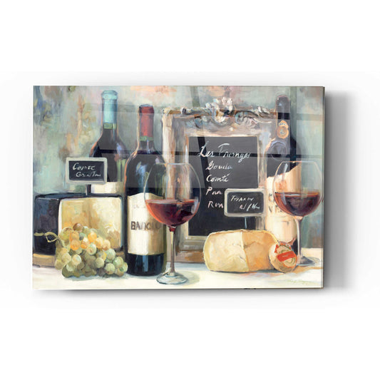 Epic Art 'Les Fromages' by Marilyn Hageman, Acrylic Glass Wall Art