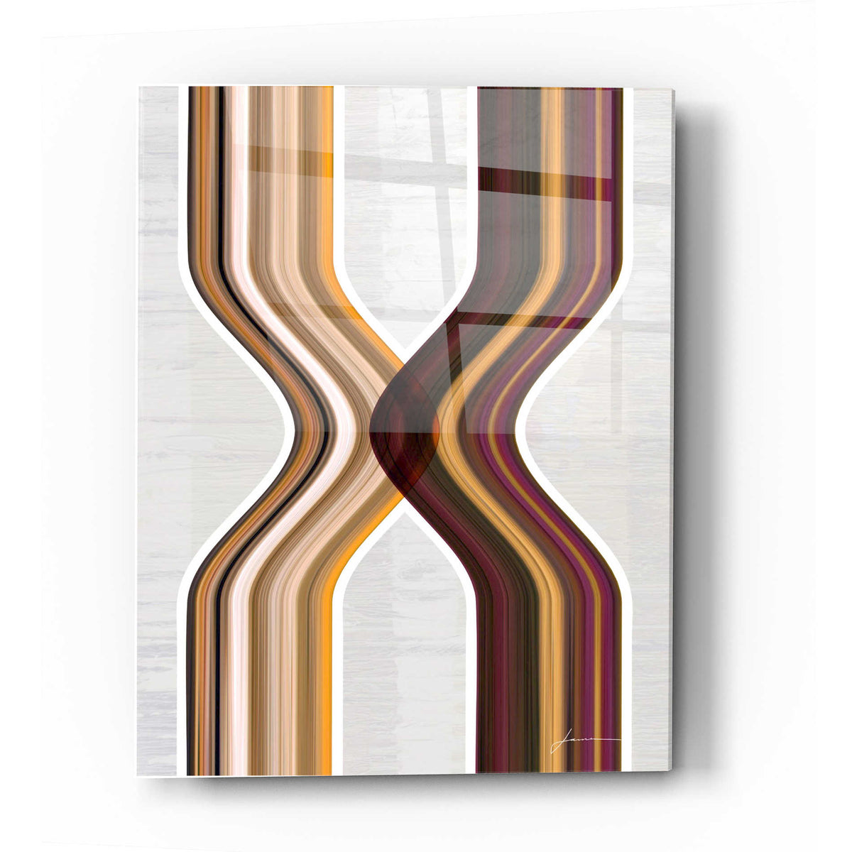 Epic Art 'Modern Dance II' by James Burghardt, Acrylic Glass Wall Art