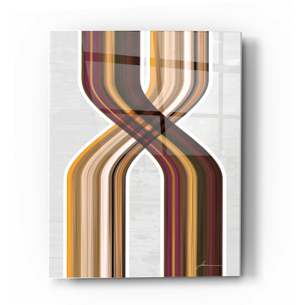 Epic Art 'Modern Dance III' by James Burghardt, Acrylic Glass Wall Art