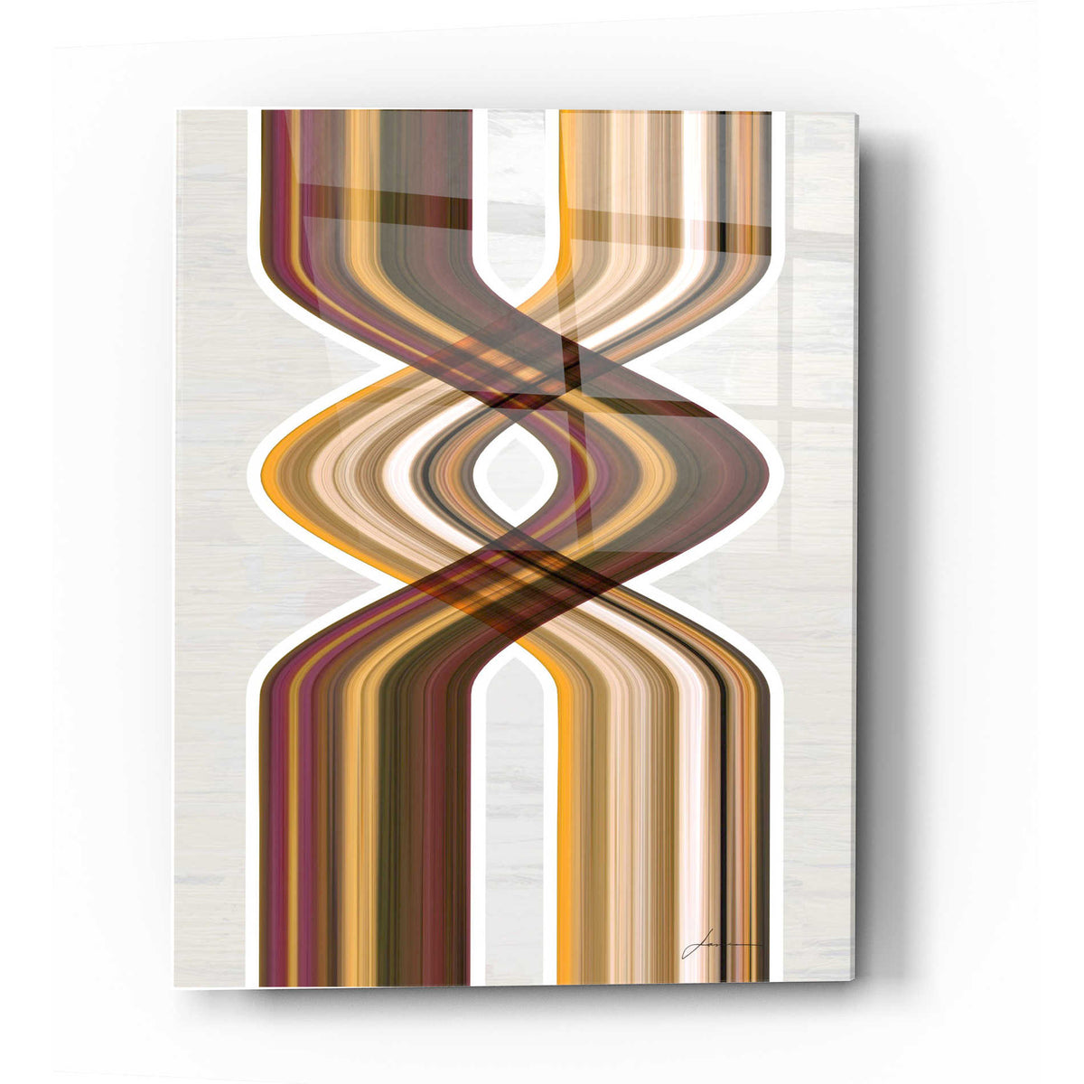 Epic Art 'Modern Dance V' by James Burghardt, Acrylic Glass Wall Art