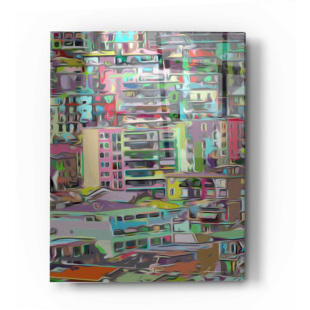 Epic Art 'Stack III' by James Burghardt, Acrylic Glass Wall Art