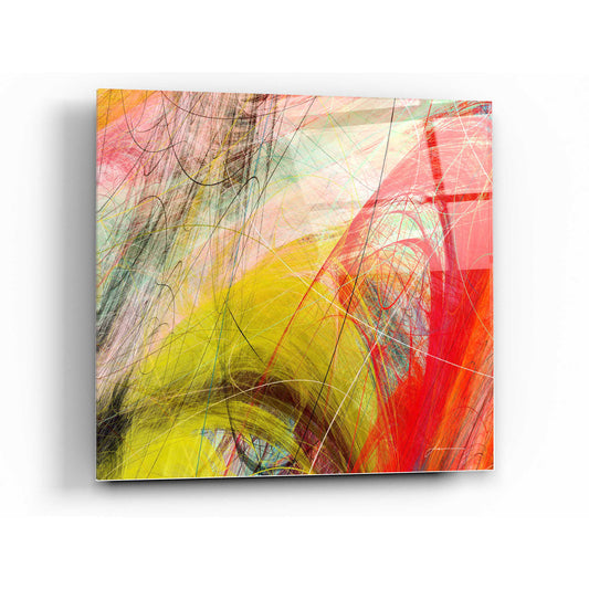 Epic Art 'String Tile I' by James Burghardt, Acrylic Glass Wall Art